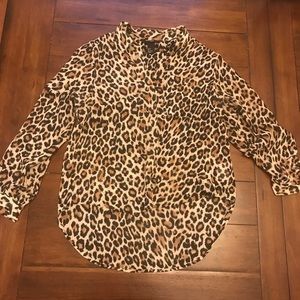 Animal Print Blouse